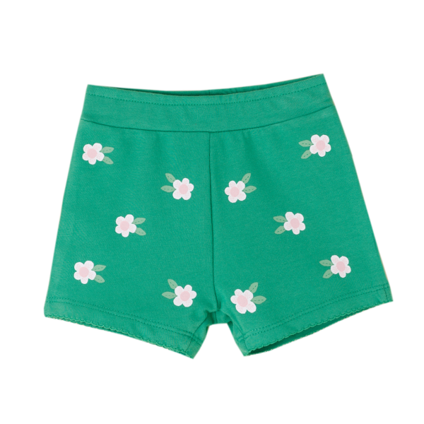 Short verde flores