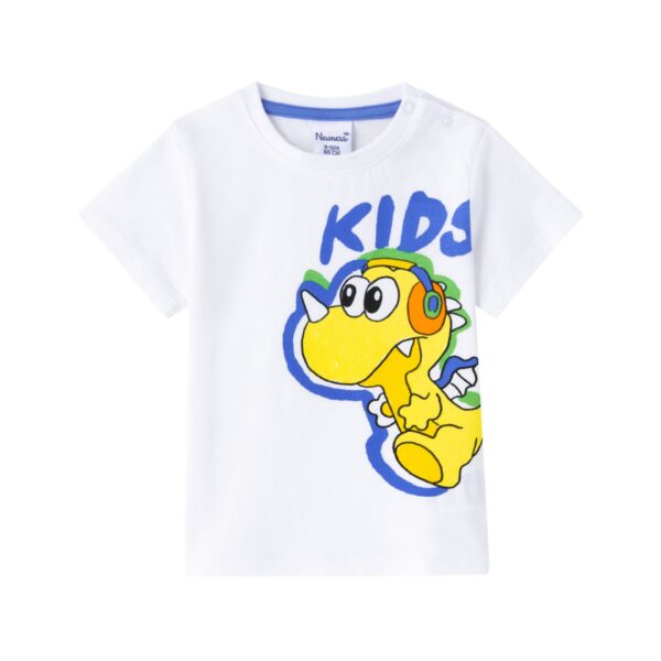 Camiseta blanca chico DINO