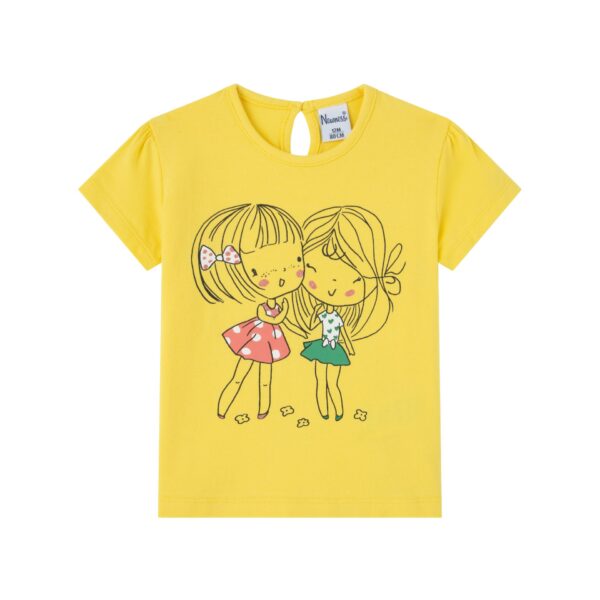 Camiseta amarilla chica