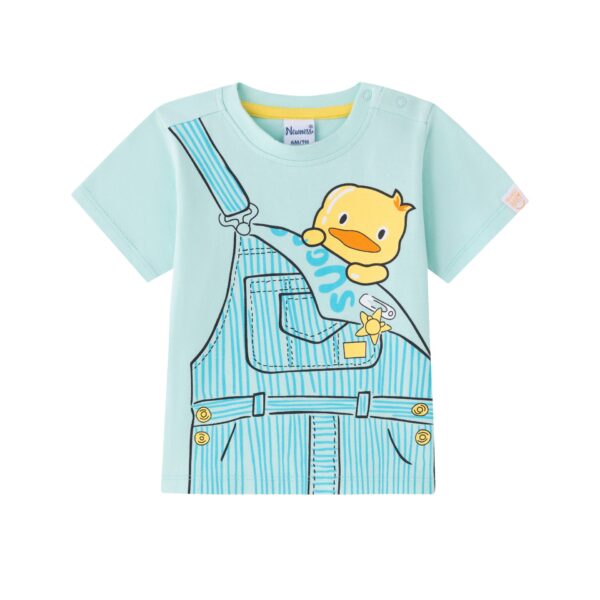 Camiseta turquesa niño