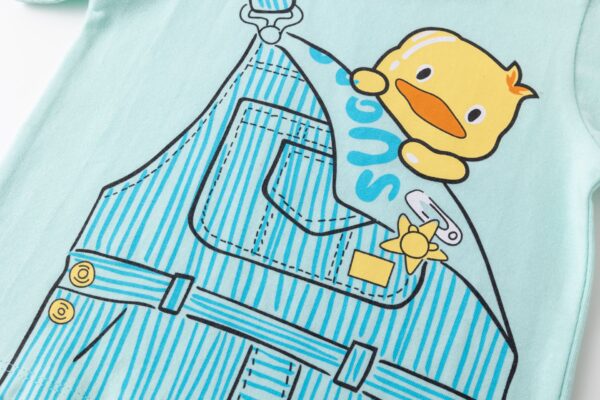 Camiseta turquesa niño - Imagen 4