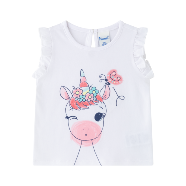 Camiseta blanca chica 5