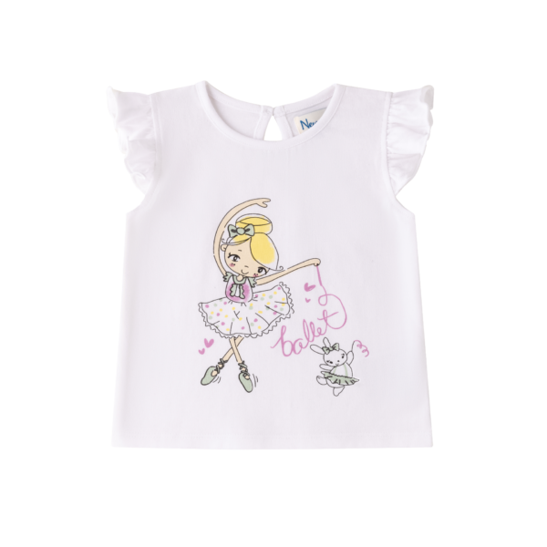 Camiseta blanca chica 3