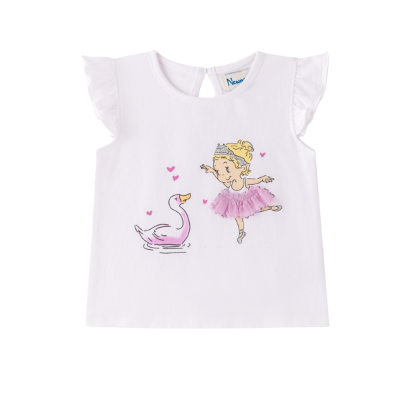 Camiseta blanca chica 8