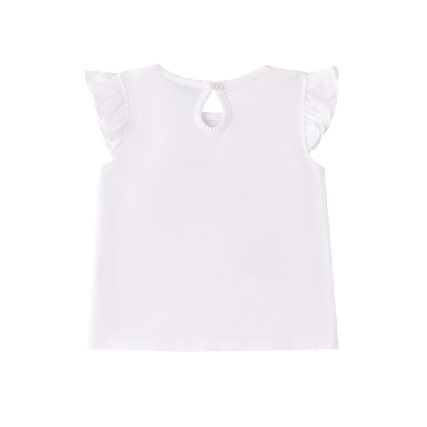 Camiseta blanca chica 8 - Imagen 3