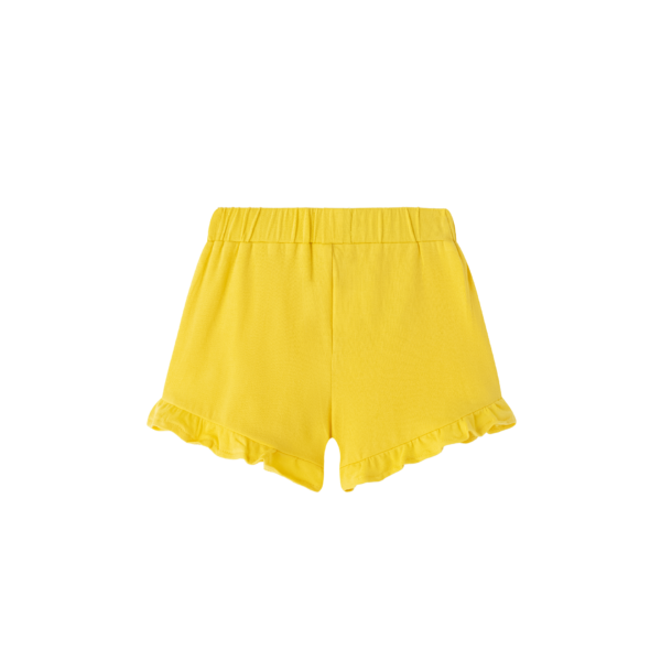 Short amarillo niña - Imagen 3