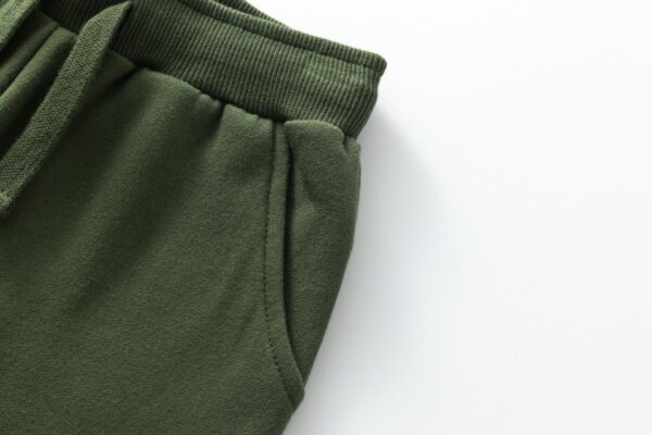 Pantalon afelpado verde - Imagen 2