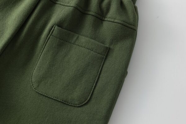 Pantalon afelpado verde - Imagen 7