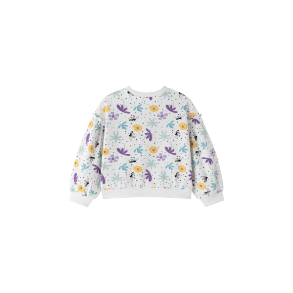 Sudadera rizo niña Estampado