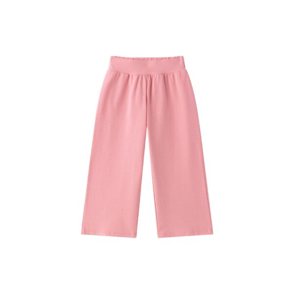 Pantalón rizo felpa niña  ROSA