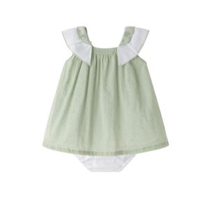 Vestido c/Braguita Verde
