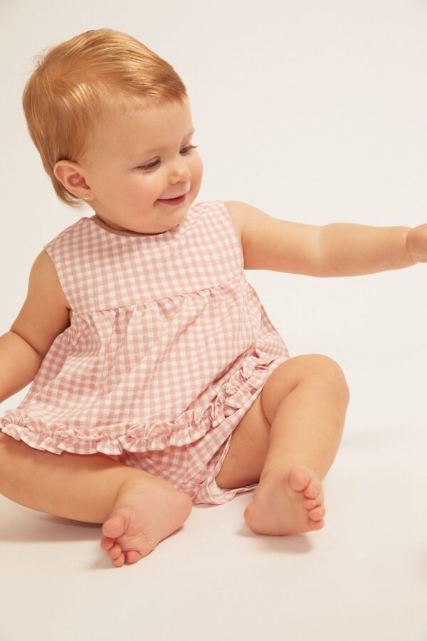 Blusa Bebe Cuadros - Imagen 2